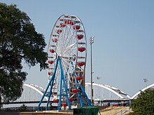 Modern Woodmen Park Ferris wheel, 2014