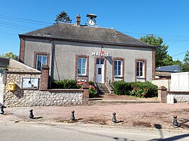 The town hall in Mondonville-Saint-Jean