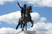 Statue de Louis XIV.