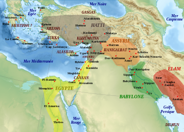 Moyen Orient 13e siècle.svg