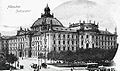 Justizpalast: Postkarte von 1900