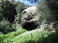 Karstic cave of wadi Lotem, Haifa, Israel