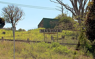 <span class="mw-page-title-main">Nashua, New South Wales</span> Town in New South Wales, Australia