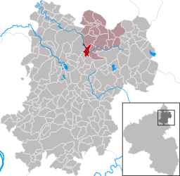 Läget för Nistertal i Westerwaldkreis