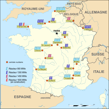 puissance reacteur nucleaire