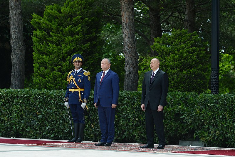 File:Official welcoming ceremony held for Moldovan president Igor Dodon 3.jpg