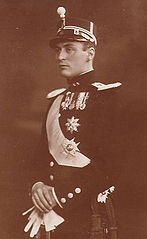 Olav in 1921 as Crown Prince.
