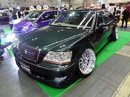 Toyota Crown Majesta modified in the VIP style