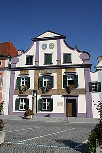 Das altehrwürdige Rathaus von Pöllau