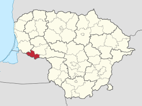 Localisation de Municipalité de Pagėgiai