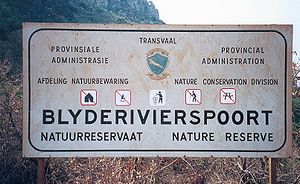 Blyderivierspoort: Naam, Ontstaan, Bourkes Luck