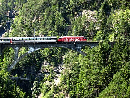 Panoramic train on the Gotthard line