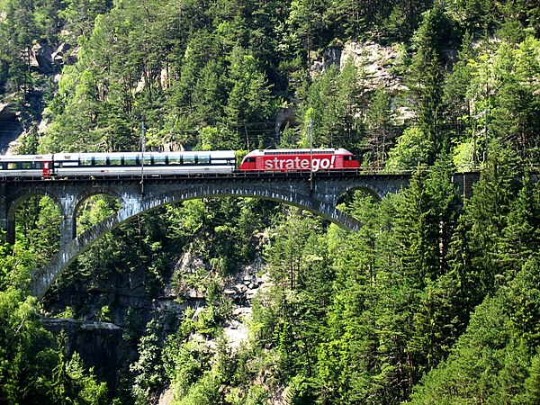 InterCity on the old Gotthard Line