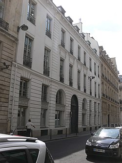 Paris - 14 rue de Gramont - facade.JPG