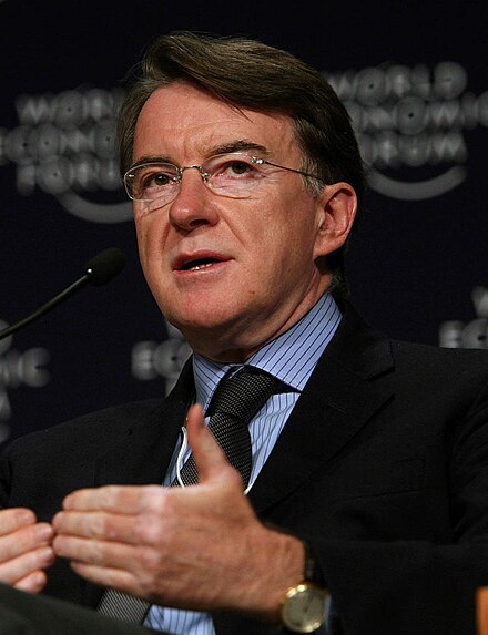 Peter Mandelson was a senior policy and media adviser to Blair and Brown
