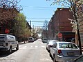 North 24th Street, Fairmount, Philadelphia, PA 19130, looking south from Poplar Street, 800 block