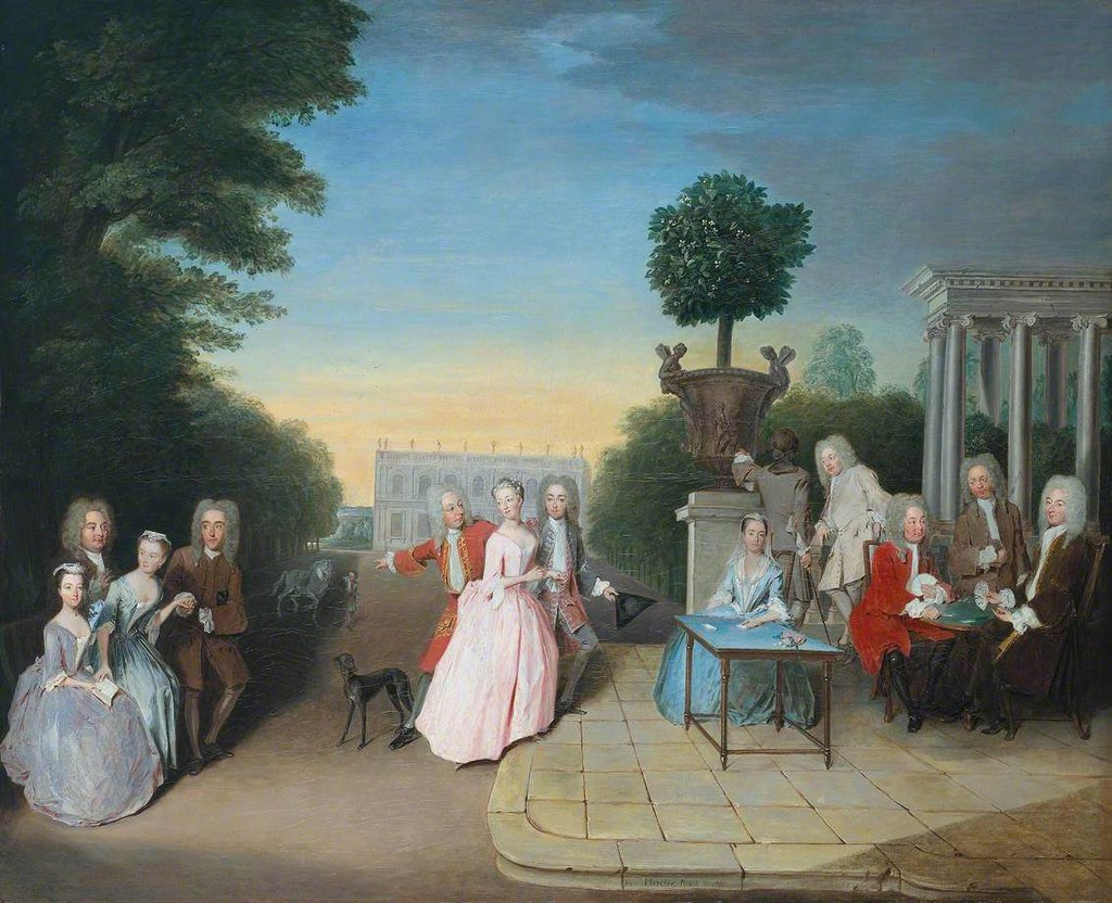 Philippe Mercier (1689-1760) - The Schutz Family and their Friends on a Terrace - T03065 - Tate.jpg