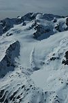 Vue sur le glacier des Quirlies