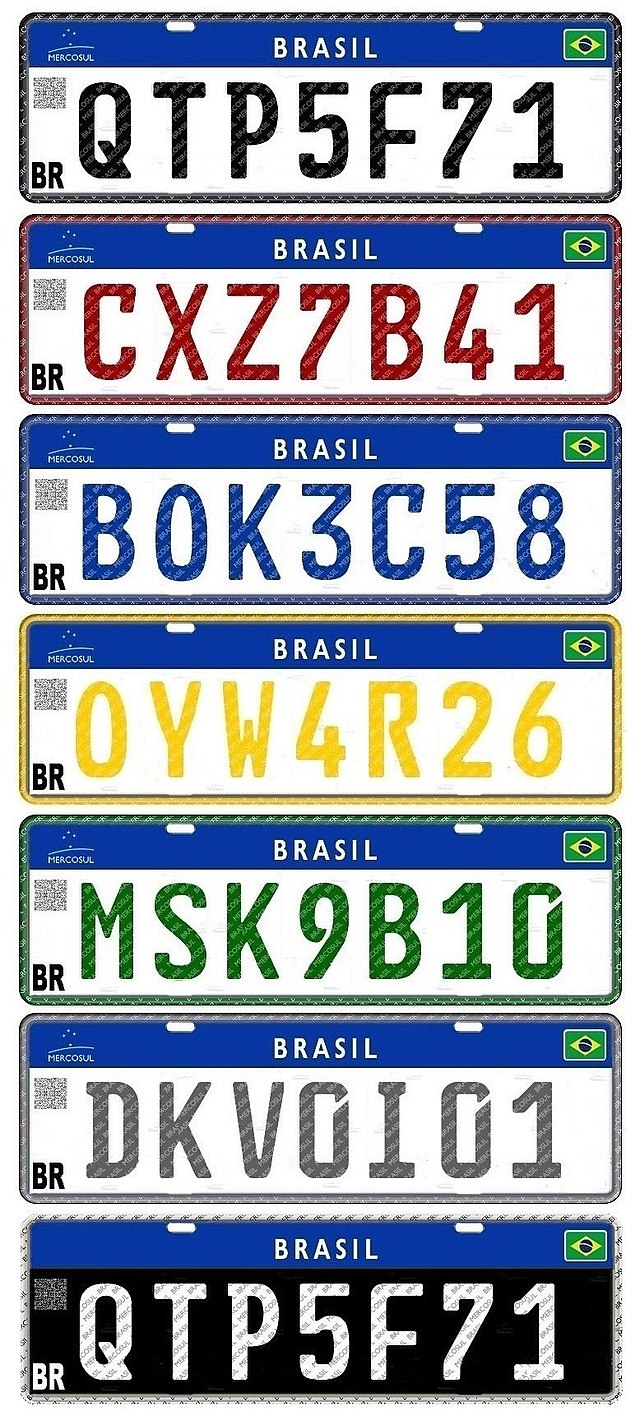 As Placas Mais Raras Do  😯, # #r #rs #pl