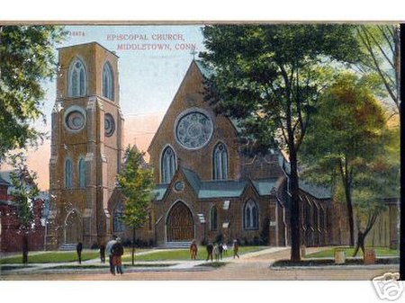 PostcardEpiscopalChurchMiddletownConn1908