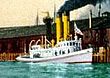 Postkarte zeigt San Francisco Feuerlöschboot David Scannel, 1912 (beschnitten) .jpg