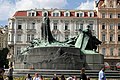 sousoší Mistra Jana Husa na Staroměstském náměstí v Praze