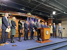 Problem Solvers Caucus hosting a press conference in 2020 Problem Solvers Caucus - 2020-02-12.jpg