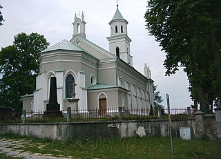 Promna Village in Masovian, Poland