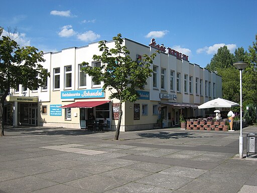 Public library at Berliner Platz, Erfurt