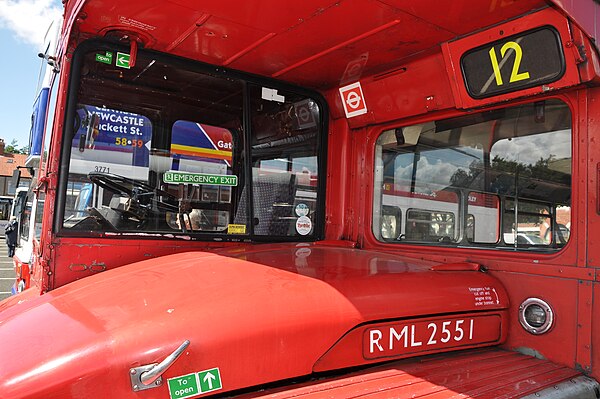 Driver's cab of RML2551