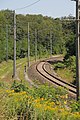 Deutsch: Offene Strecke der Raab-Sopron-Bahn, Blickrichtun SO Camera location 47° 51′ 32.35″ N, 16° 25′ 02.76″ E  View all coordinates using: OpenStreetMap