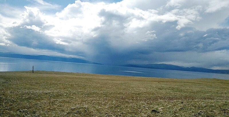 File:Rainy clouds over Lake Khövsgöl.jpg