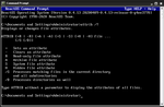 Миниатюра для Файл:ReactOS-0.4.13 attrib command 667x434.png