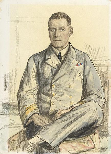Image: Rear admiral Osmond de Beauvoir Brock Cb Cmg Art.IWMART1722
