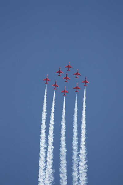 File:Red Arrows, Newcastle, County Down, August 2010 (04).JPG