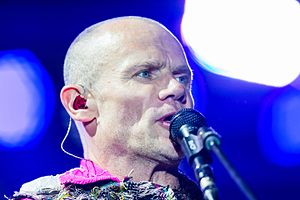 Flea with RHCP at Rock am Ring 2016