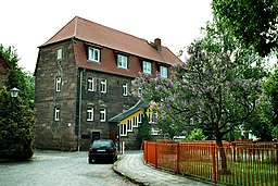Dorfstraße in Nebra