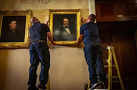 Removal of James Lawrence Orr portrait from Capitol