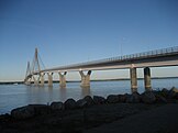 Replot Bridge, the longest bridge in Finland