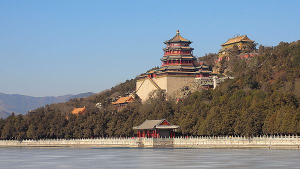 Foxiang Ge (Tower of Buddhist Incense) at Wanshou Shan (Longevity Hill)