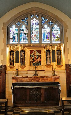 The recently restored Lady Chapel, restored in the 21st century