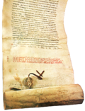 A medieval charter