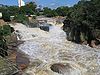 Tietê waterfall in Salto.