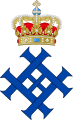 Royal Monogram of Prince Harald of Denmark & Princess Helena of Slesvig-Holsten-Sønderborg-Glucksborg.svg