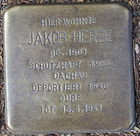 Stolperstein für Jakob Herze