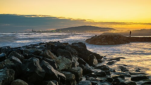 Sunset over Sète