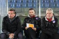 * Nomination Manfred Bender 8left), manager of SK Austria Klagenfurt with the assistent coaches Gerhard Fellner (middle) and Günther Vidreis (right). --Steindy 14:29, 19 April 2022 (UTC) * Withdrawn Faces too unsharp. Sorry. --Imehling 10:49, 27 April 2022 (UTC)  I withdraw my nomination --Steindy 13:12, 27 April 2022 (UTC)