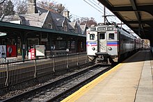 Jenkintown-Wyncote station of SEPTA Regional Rail