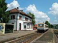 VT 120 im Bahnhof Helmstadt