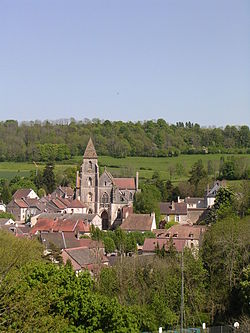 Skyline of Saint-Seine-l'Abbaye